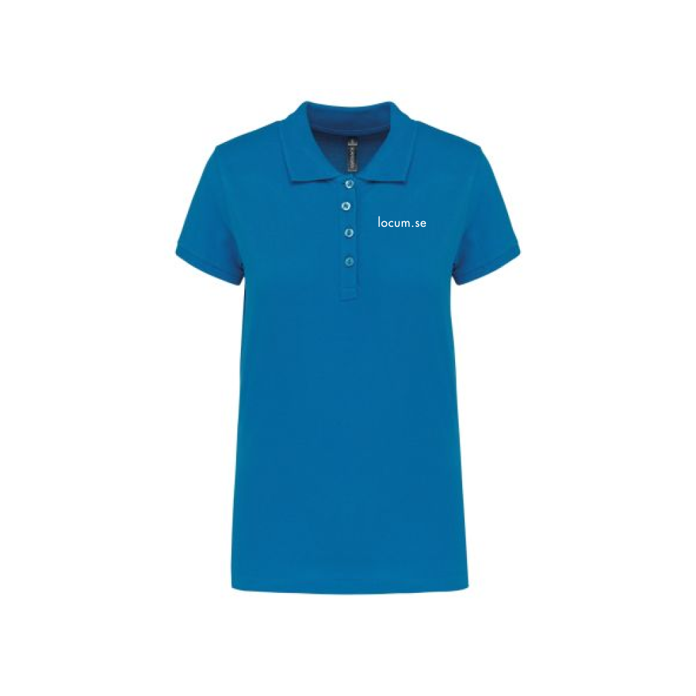 Dam Pikétröja, blå