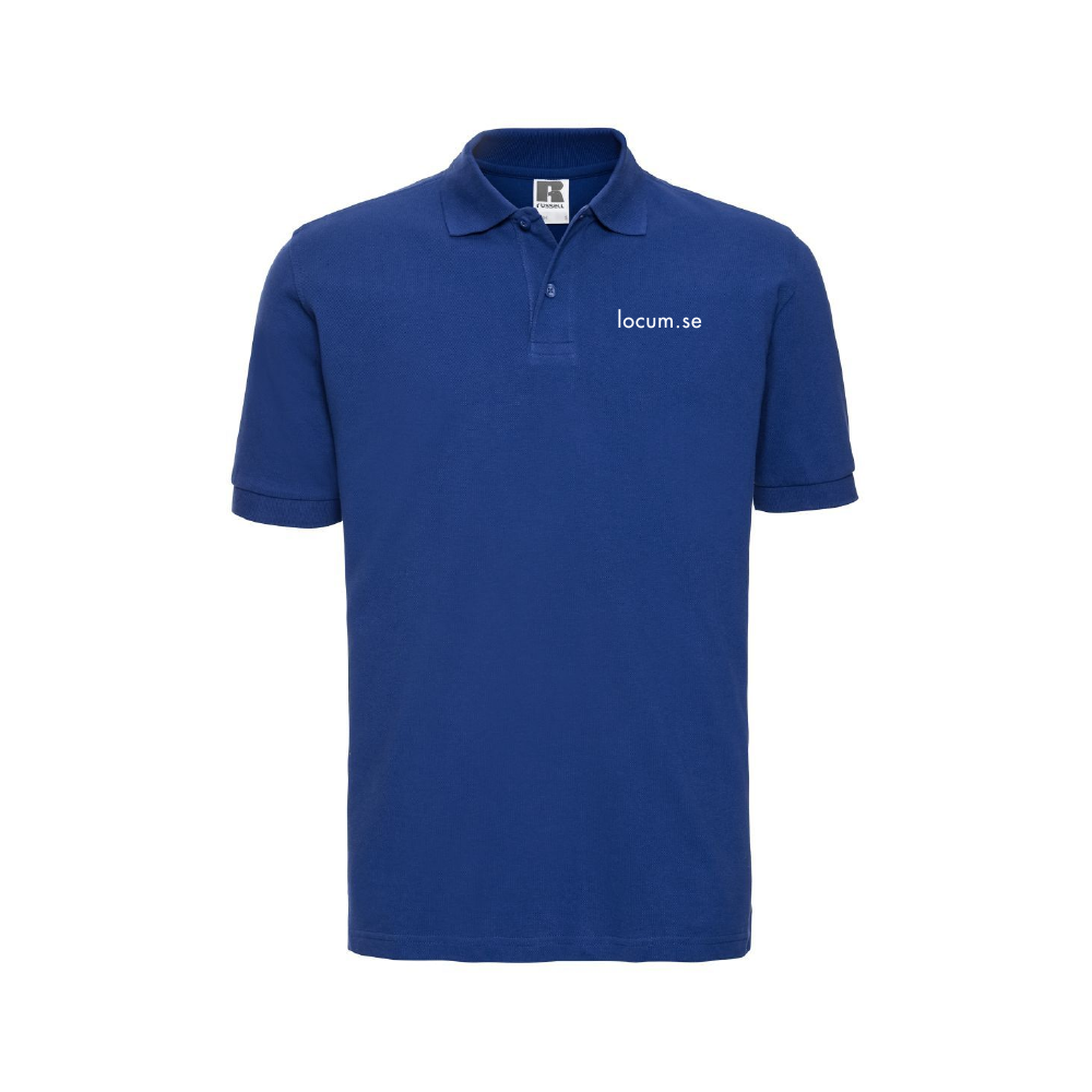 Herr Pikétröja, blå